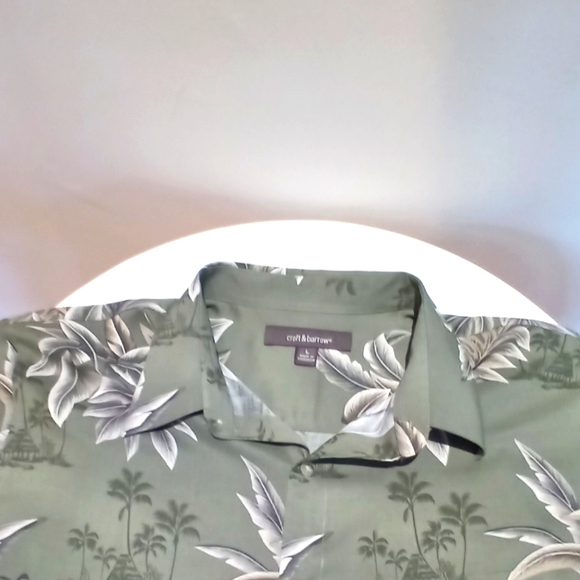 CROFT & BARROW HAWAIIAN SHIRT - Picture 10 of 11